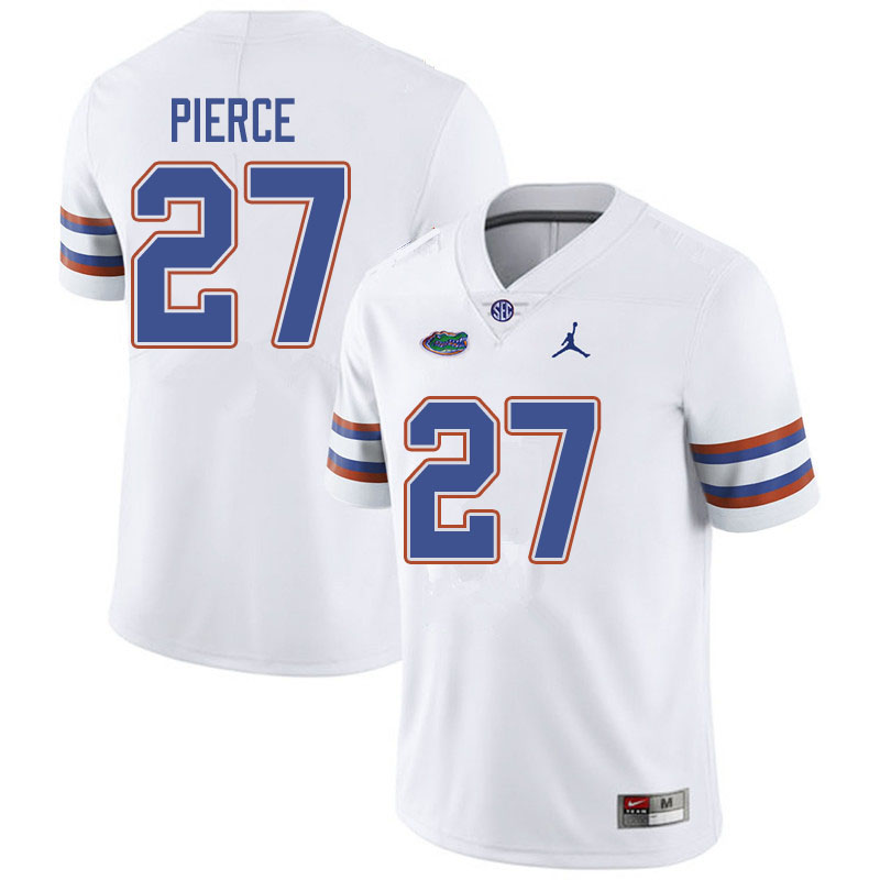 Jordan Brand Men #27 Dameon Pierce Florida Gators College Football Jerseys Sale-White